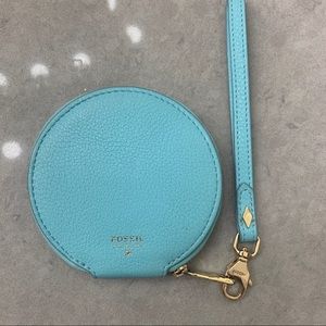 Fossil round coin purse